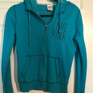 Victoria’s Secret Pink Full Zip Sweatshirt size xs